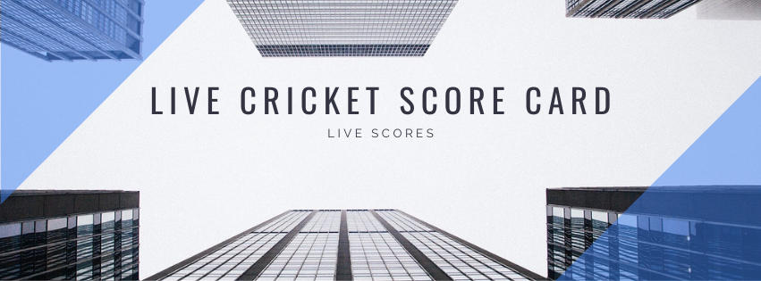 live cricket score card