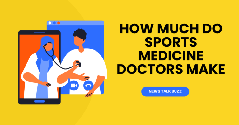 How much do sports medicine doctors make