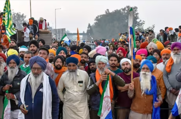 farmers protest