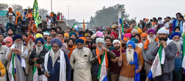 farmers protest