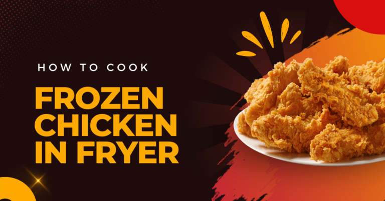 how long to cook frozen chicken in the air fryer