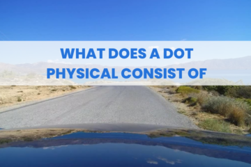 dot physical test